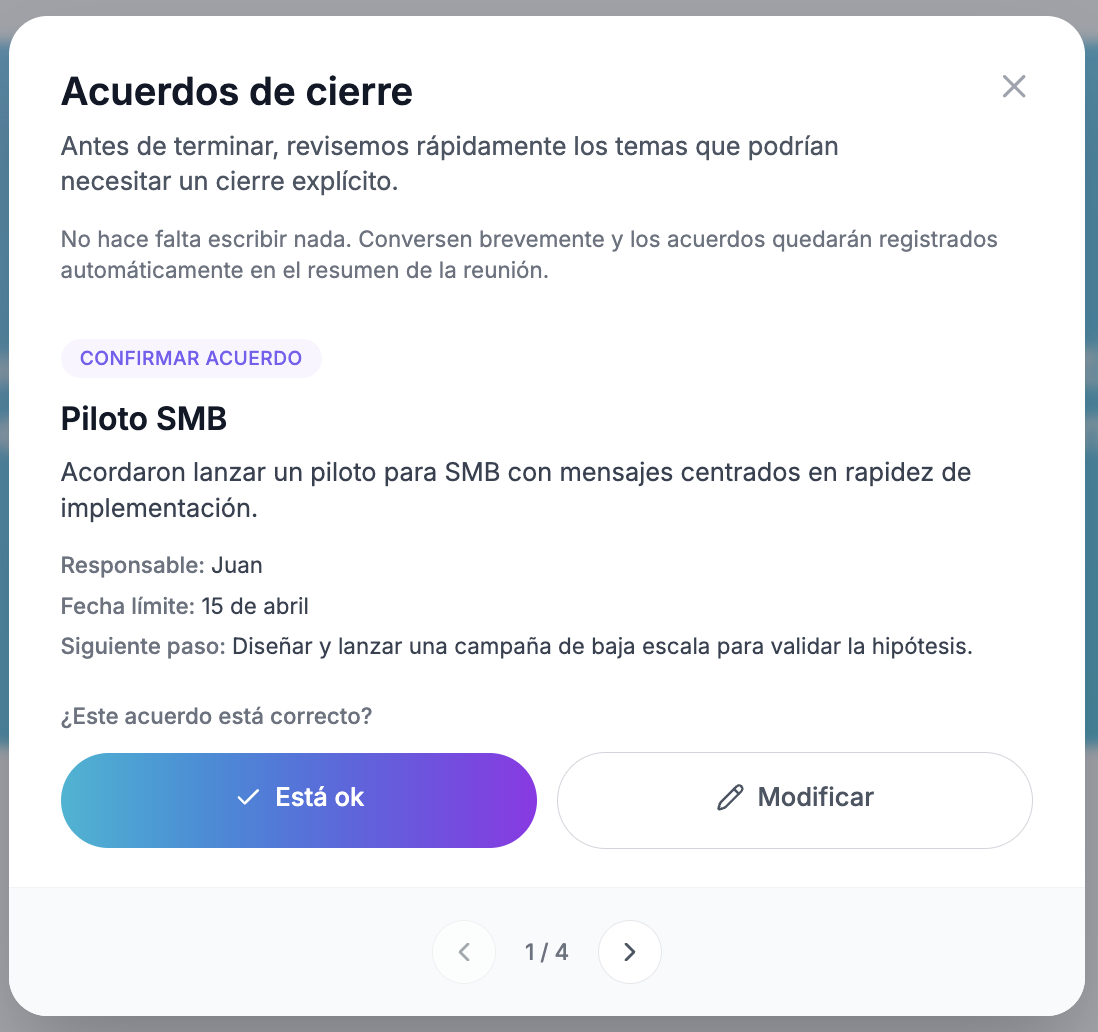 Vista previa de Acuerdos de Cierre
