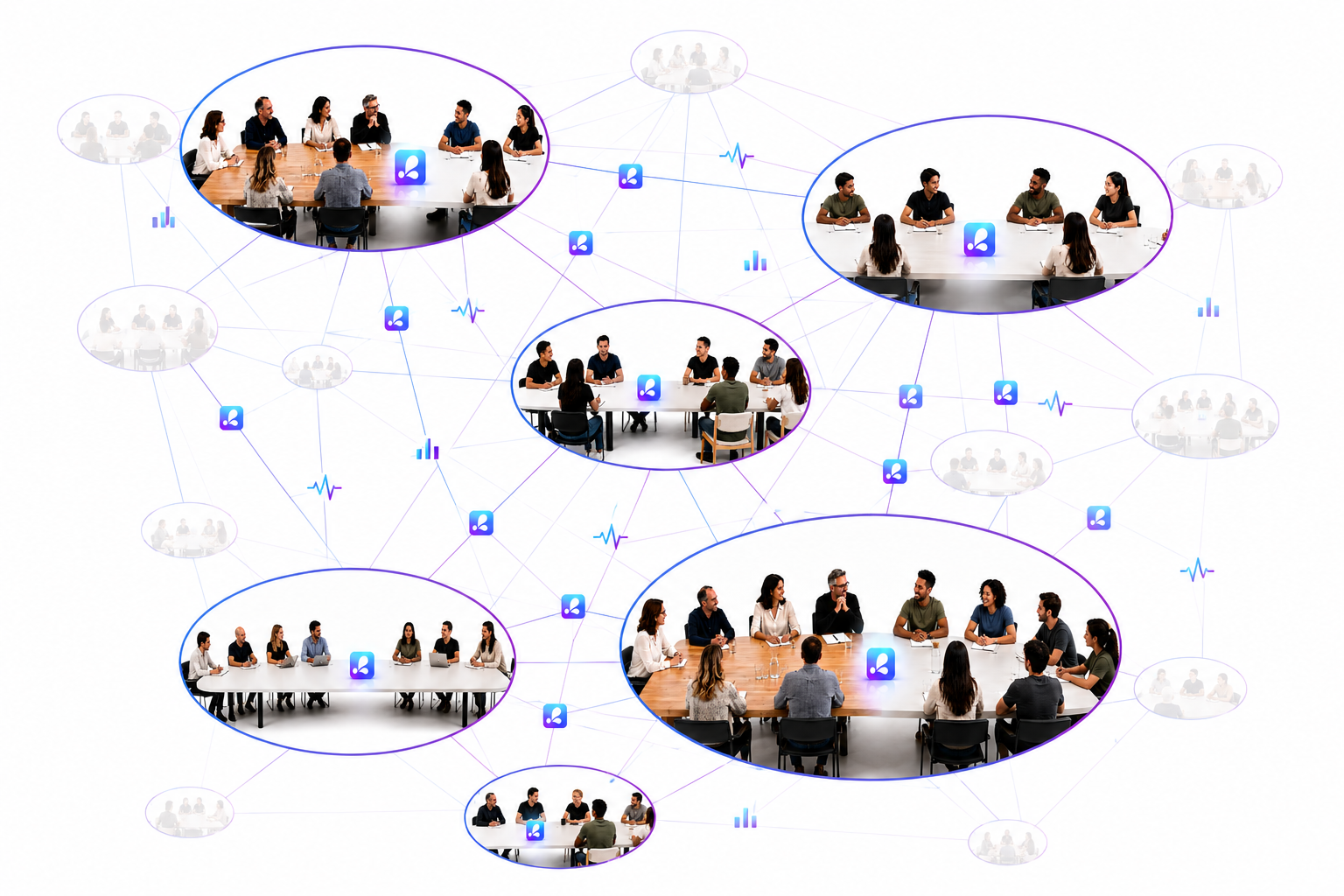 Equipos conectados entre sí
